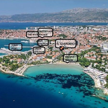 Il Giardino Luxury Rooms & Suites Split Exterior foto