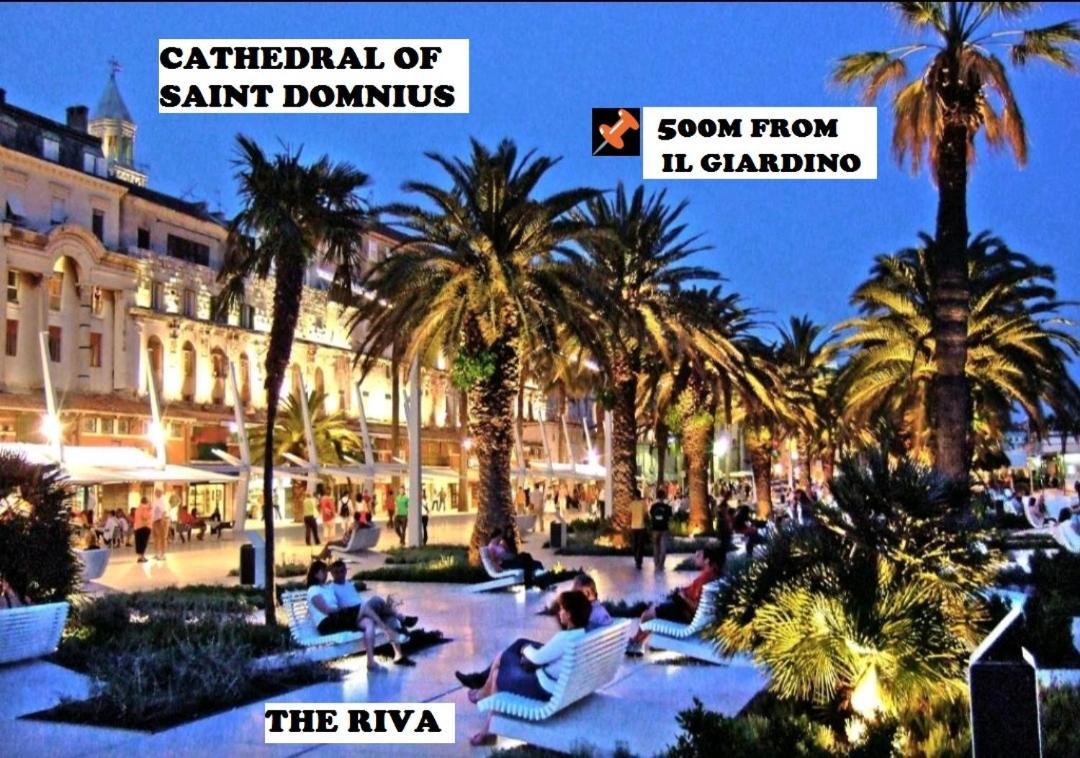 Il Giardino Luxury Rooms & Suites Split Exterior foto